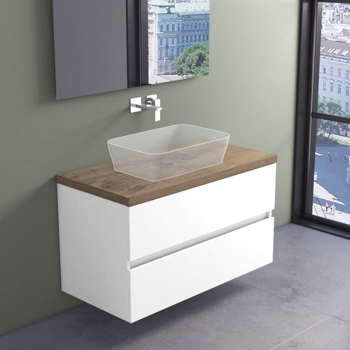 progettobagno Evo Terra Waschtischkonsole 100 cm