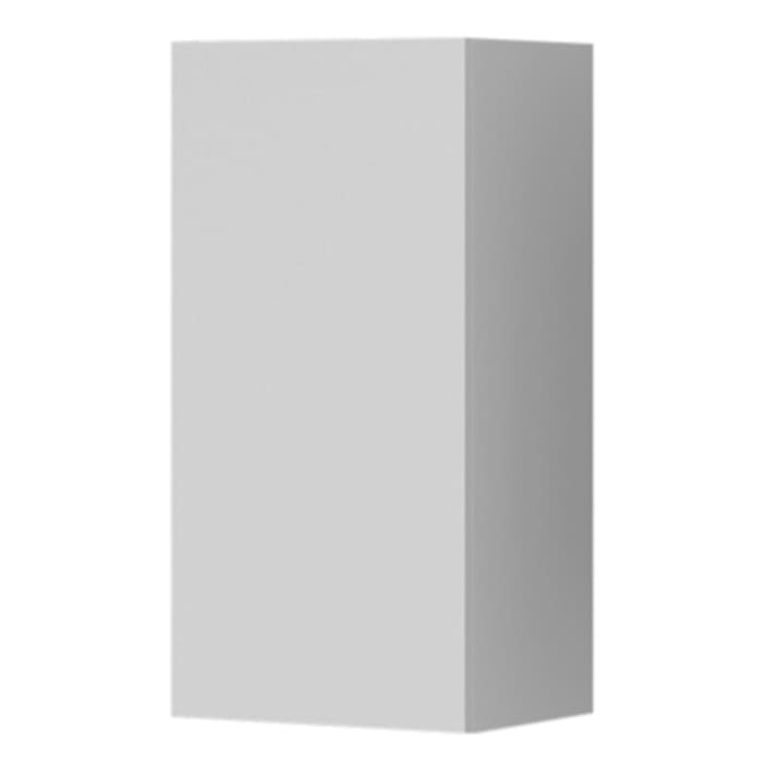 progettobagno Maggiore Halbhochschrank 40 x 80 cm, Anschlag rechts