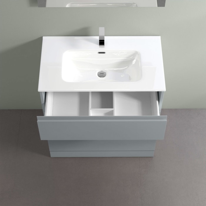 progettobagno Stresa Tre Waschtisch mit Unterschrank 80 cm bodenstehend