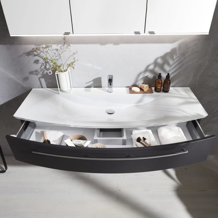 Puris b • bright Waschtisch-Set 102,9 cm mit 2 Auszügen