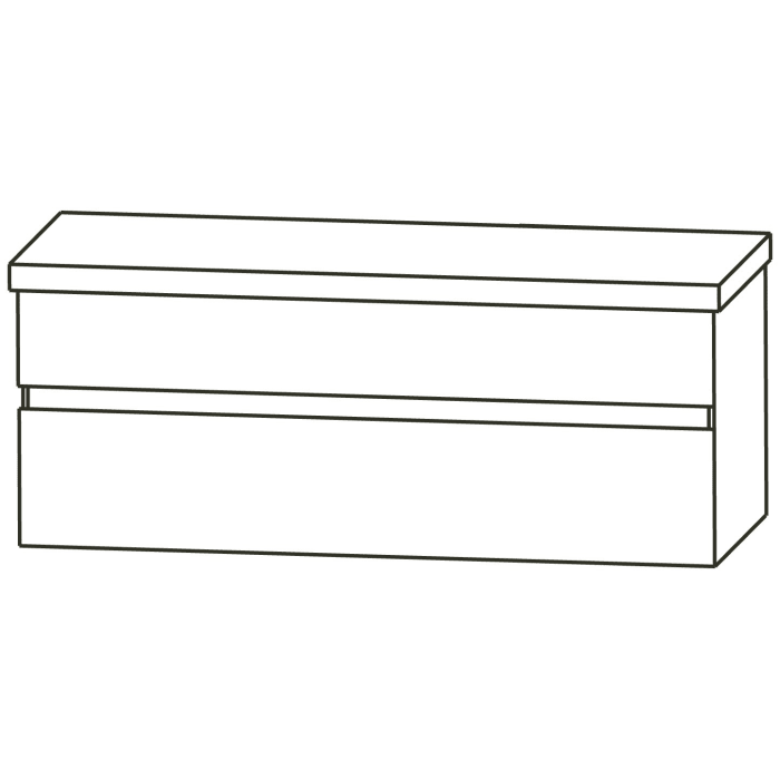 Puris b • essence Set mit Waschtischunterschrank und Waschtischplatte 121,2 cm, mit LED-Beleuchtung, Griff 341