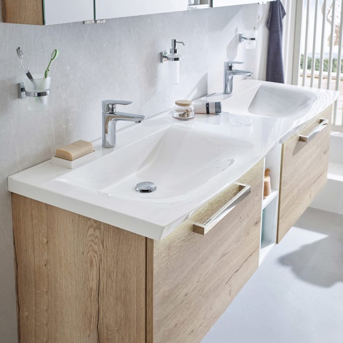 Puris b • maxx evermite® Mineralguss Doppelwaschtisch 171,2 cm