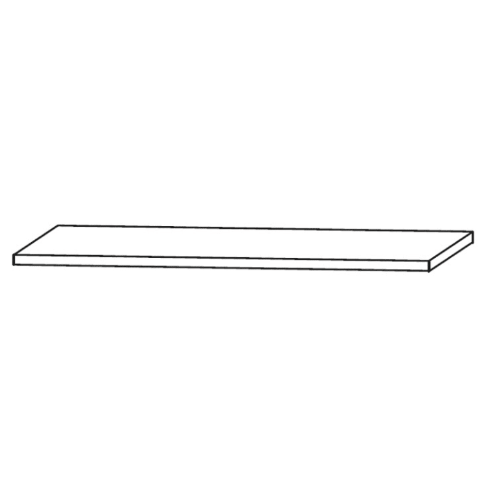 Puris b • straight Ablageplatte lackiert mit ABS-Kante 30,2 x 33 x 2,2 cm