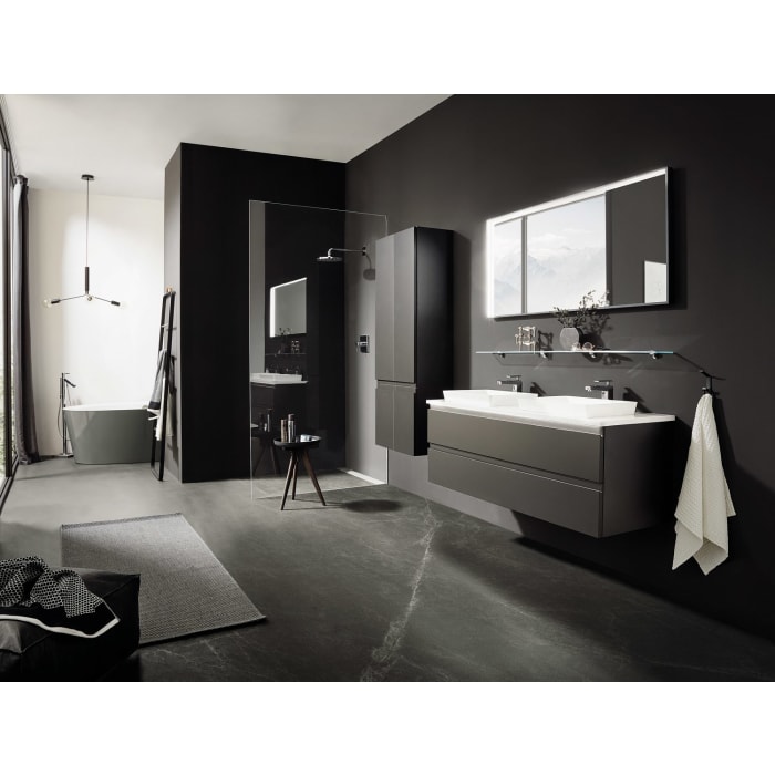 Puris b • straight Hochschrank 60 x 30 x 160 cm, mit 4 Türen