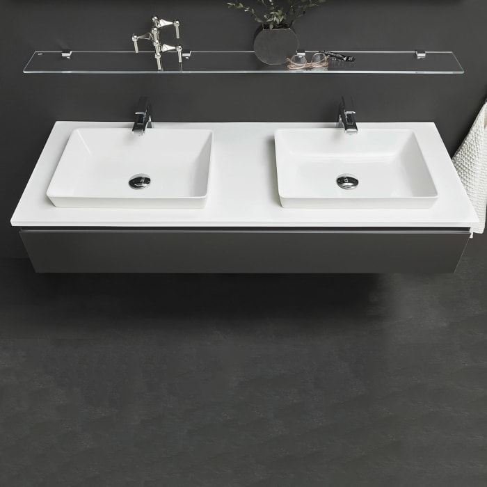 Puris b • straight Waschtischunterschrank 140 cm mit 1 Auszug