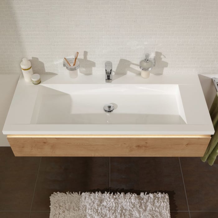 Puris b • straight Waschtischunterschrank 60 cm mit 1 Auszug