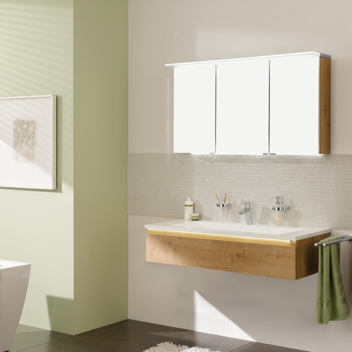 Puris b • straight Waschtischunterschrank 90 cm mit 1 Auszug