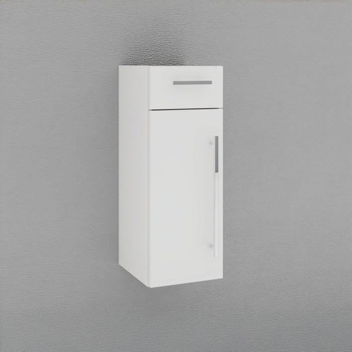 Puris c!mano Highboard 30 cm mit 1 Tür, Anschlag links und 1 Schubkasten, Griff 289