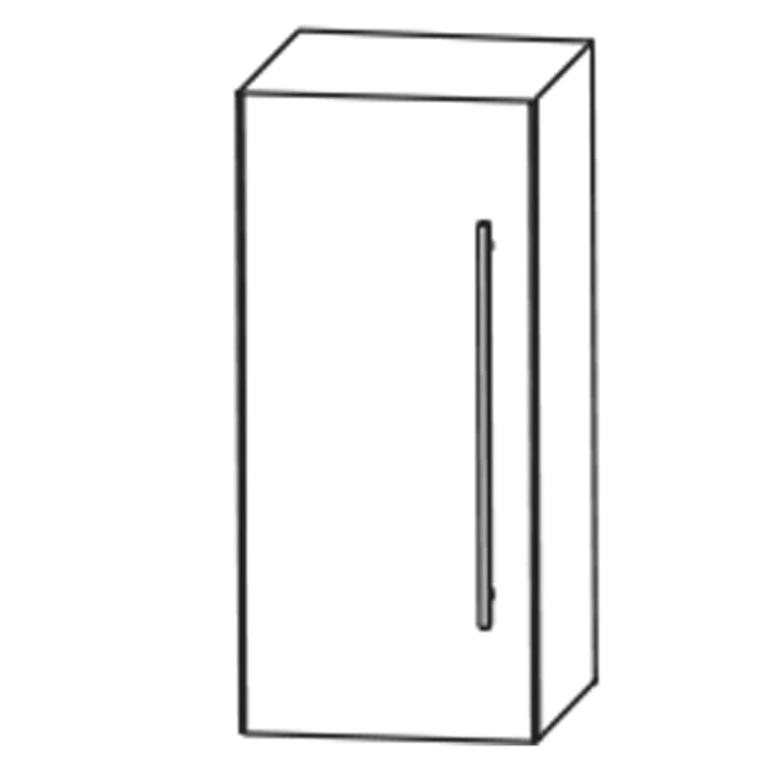 Puris c!mano Oberschrank 30 cm mit 1 Tür, Anschlag links, Griff 338