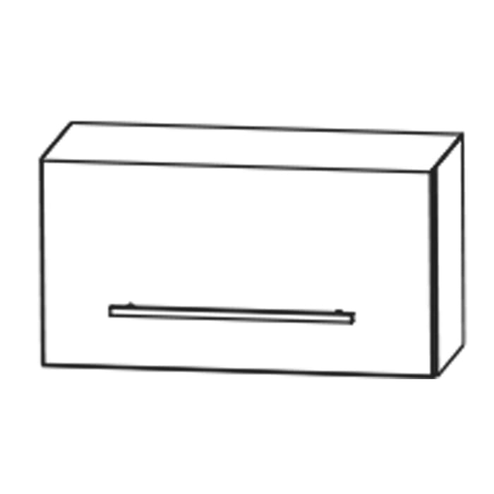 Puris c!mano Oberschrank 60 cm mit Klapptür, Griff 289