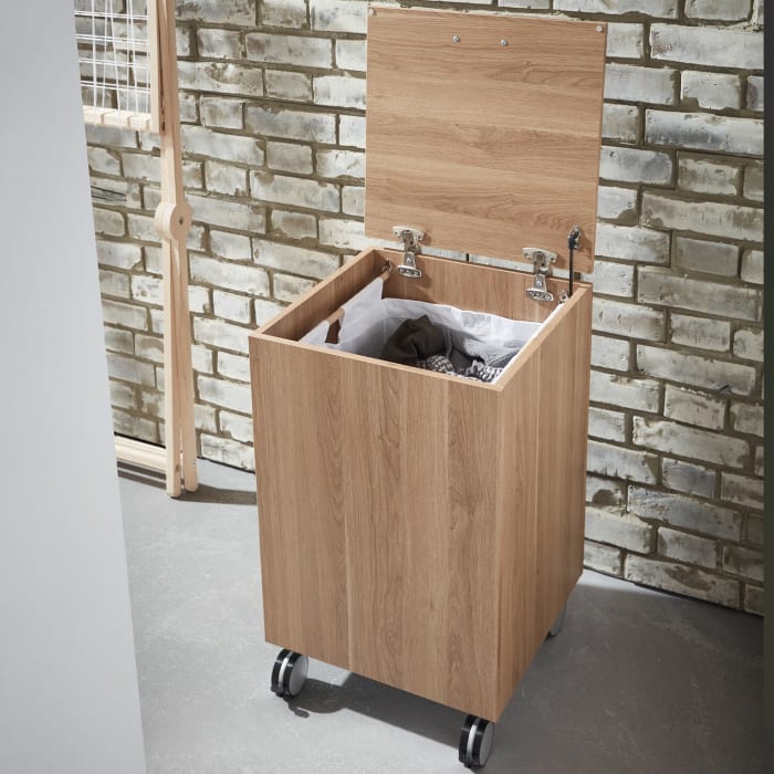 Puris c!mano Wäscherolli 47 cm mit Klappdeckel, Griff 329