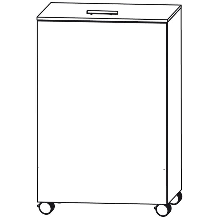 Puris Cool Line Wäscherolli 47 x 47 x 75,6 cm, Griff 359