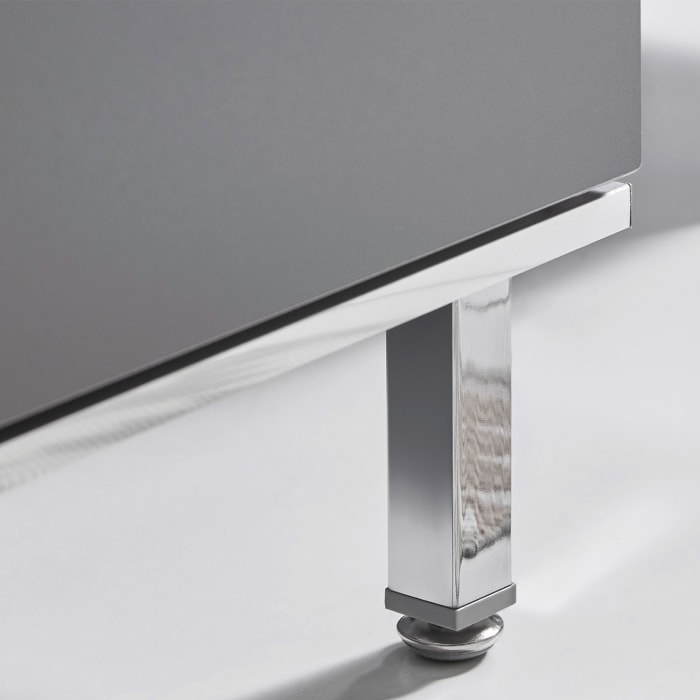 Puris Quada Hochschrank 60 x 30 x 174,8 cm mit 1 Schubkasten, 1 offenem Fach und 4 Türen, Griff 321