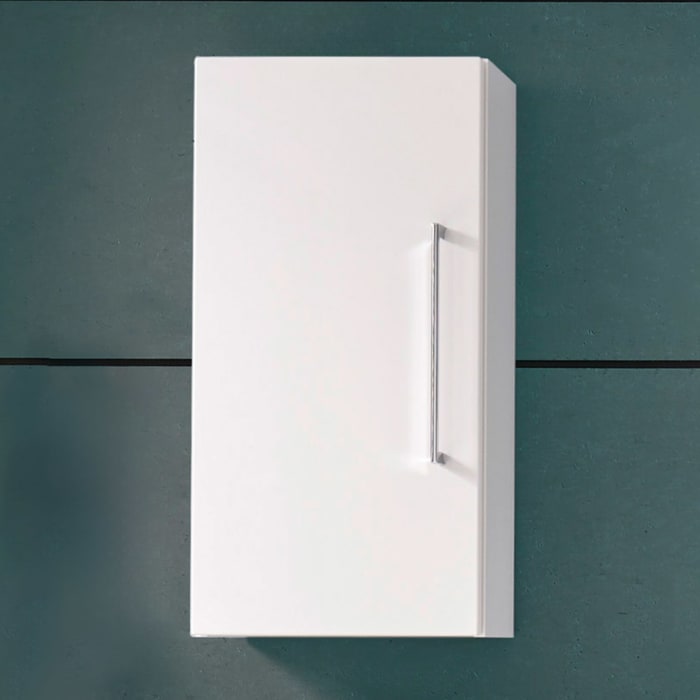 Puris Quada Oberschrank 40 x 15 x 80 cm mit 1 Tür Anschlag links, Griff 321