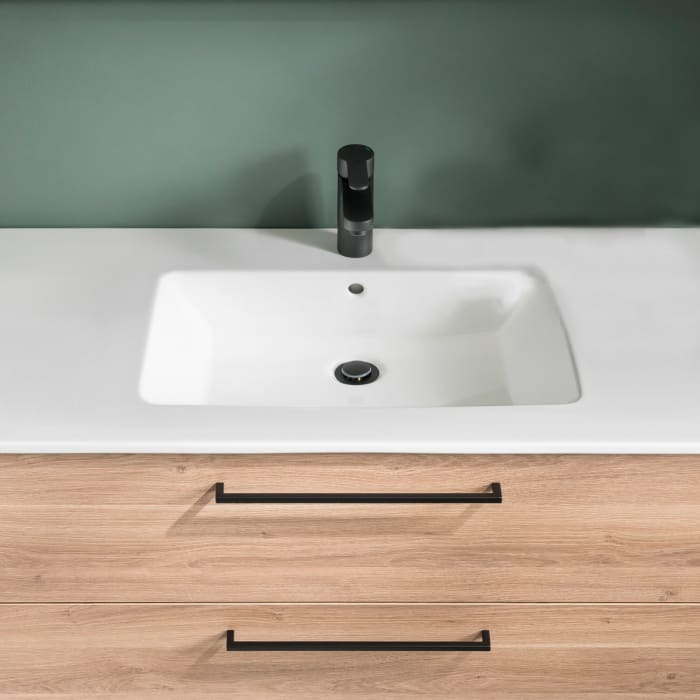 Puris Quada Waschtischkombination 101 cm, Griff 335