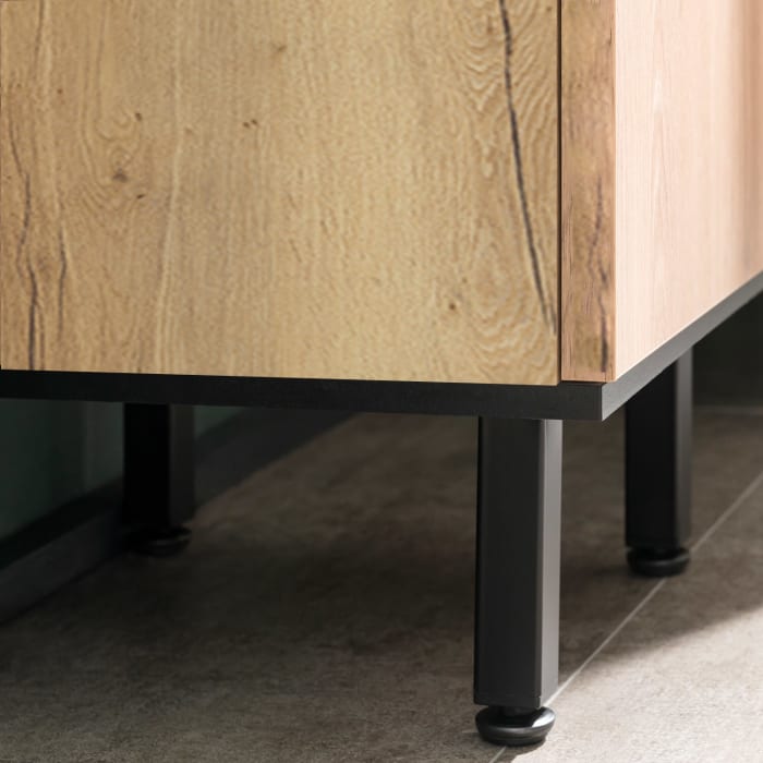 Puris Quada Waschtischkombination 101 cm, Griff 335