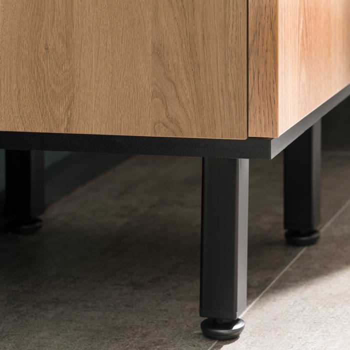 Puris Quada Waschtischkombination 120 cm, Griff 335