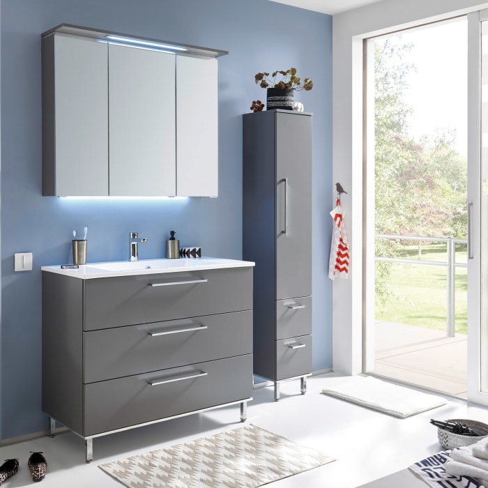 Puris Quada Waschtischkombination 122 cm, Griff 321