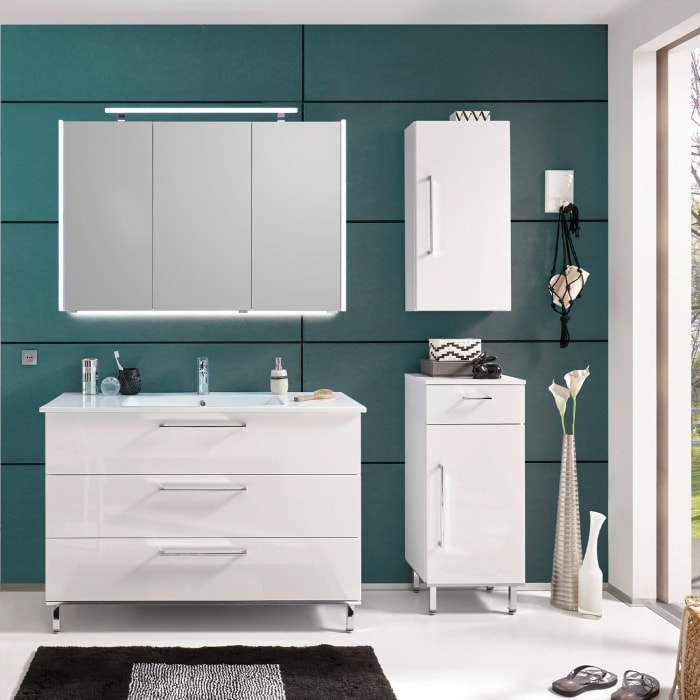 Puris Quada Waschtischkombination 122 cm, Griff 321