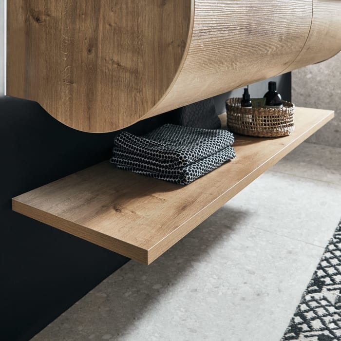 Puris Rounds Ablageplatte 142 x 40 x 2,8 cm