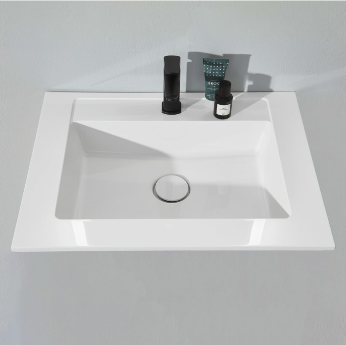 Puris Rounds STONEPLUS Möbelwaschtisch 63,2 cm