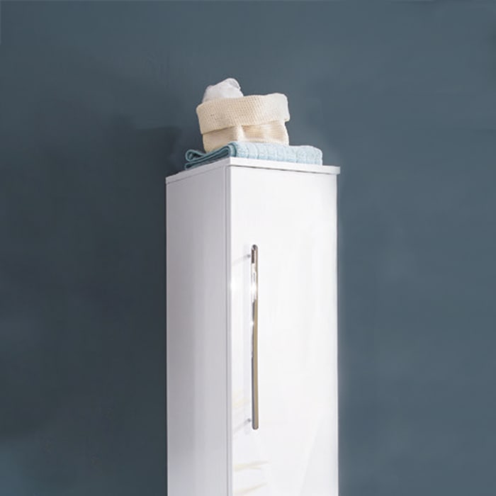 Puris Speed Highboard 40 cm mit 1 Tür, Anschlag links