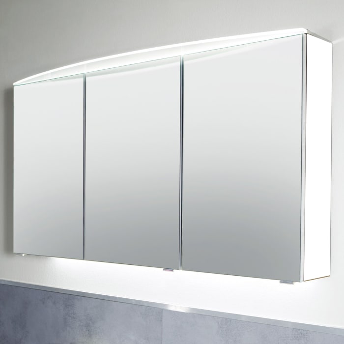 Puris Speed Serie 2 Spiegelschrank 100 cm mit 3 Türen