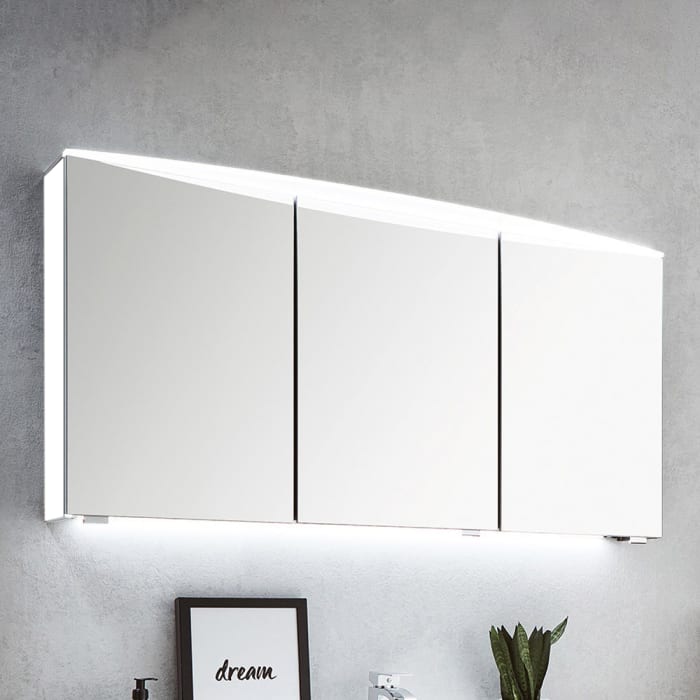 Puris Speed Serie 2 Spiegelschrank 120 cm mit 3 Türen