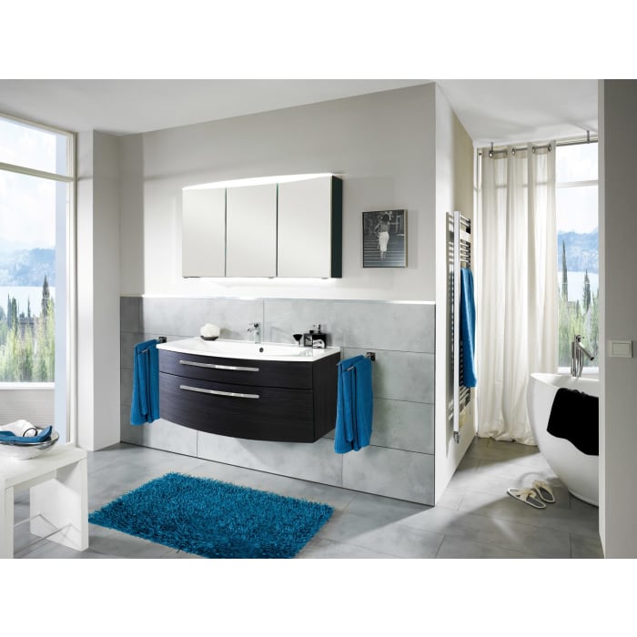 Puris Speed Serie 2 Spiegelschrank 100 cm mit 3 Türen