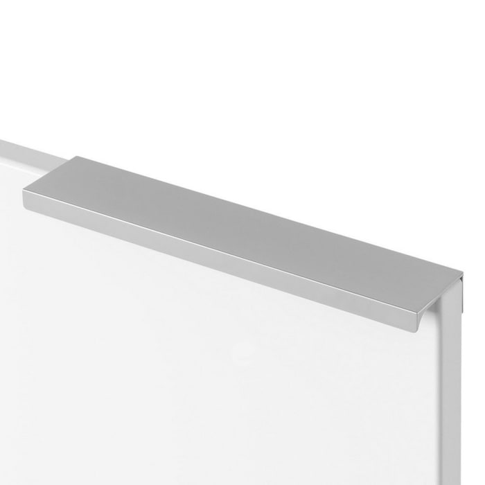 Puris Star Line Hochschrank 40 x 30 x 162,8 cm mit 2 Schubkästen und 2 Türen, Anschlag links, Griff 338