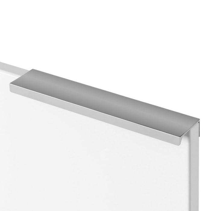 Puris Star Line Hochschrank 60 x 30 x 162,8 cm mit 2 Auszügen, 1 Schubkasten und 2 Türen, Griff 329