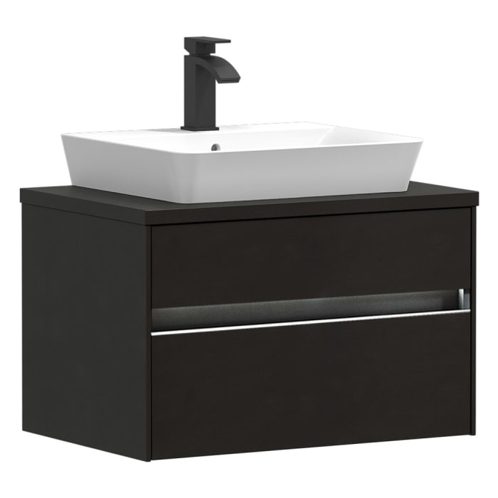 Puris Unique Waschtischunterschrank 72 x 49,2 cm grifflos, mit LED Beleuchtung