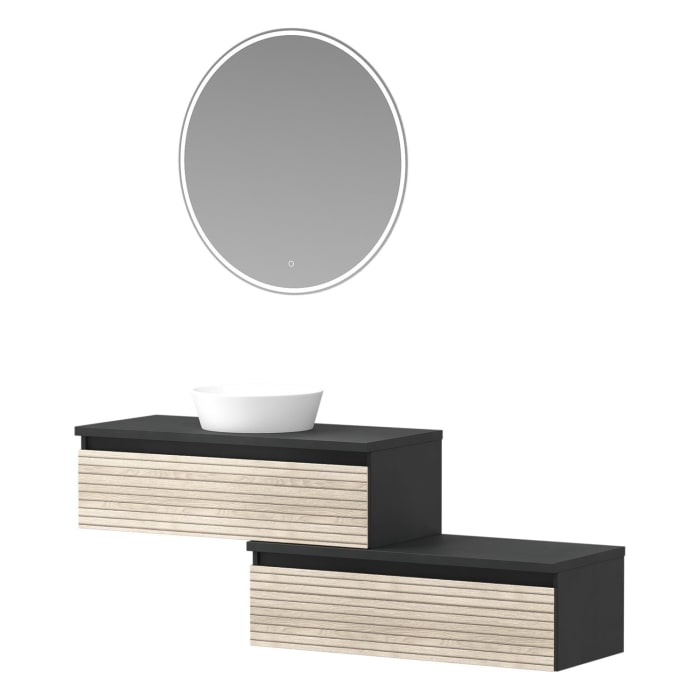 Puris Vialli Badmöbel-Set 160cm