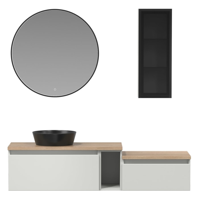 Puris Vialli Badmöbel-Set 160cm