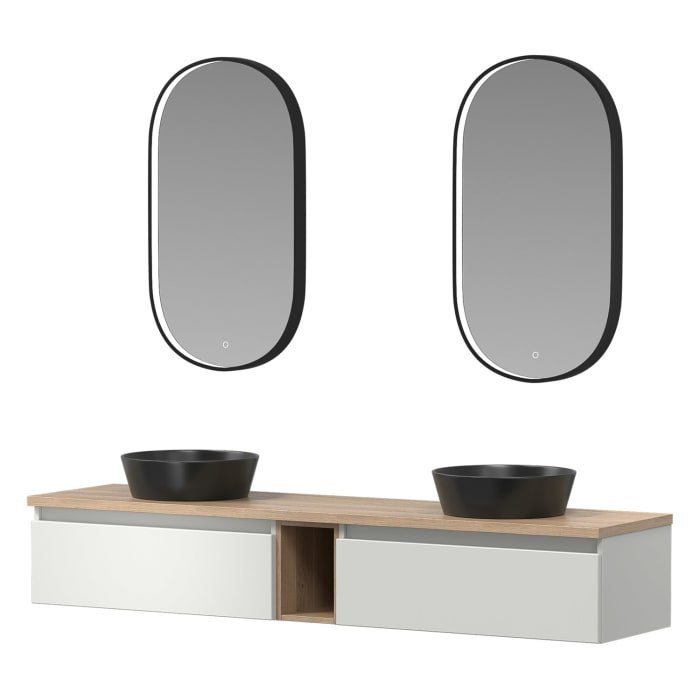 Puris Vialli Badmöbel-Set 180cm