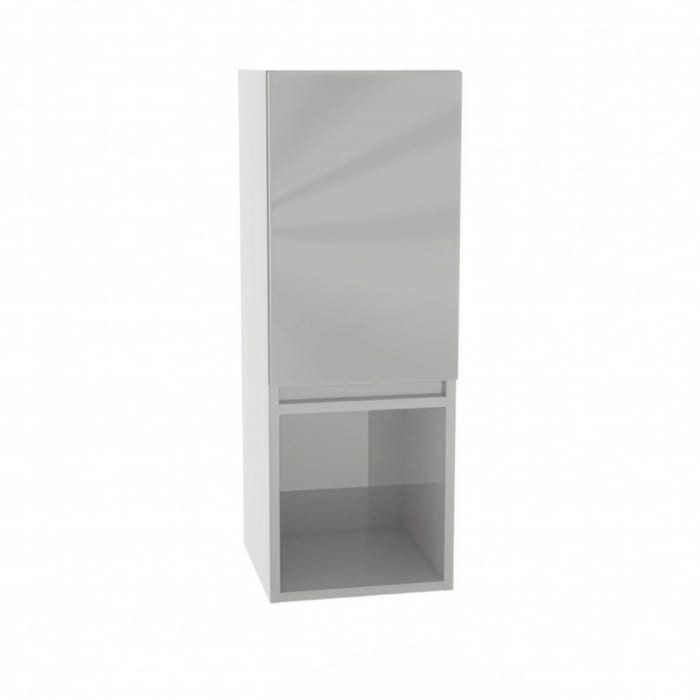 Puris Vora Highboard 30 cm mit 1 Tür, Anschlag links, 1 offenes Fach