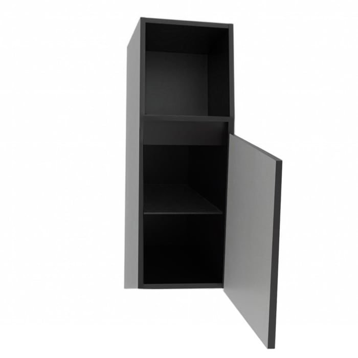Puris Vora Highboard 40 cm mit 1 Tür, Anschlag rechts, 1 offenes Fach