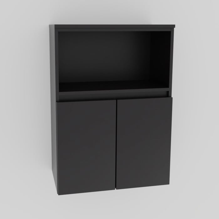 Puris Vora Highboard 60 cm mit 2 Türen und 1 offenem Fach