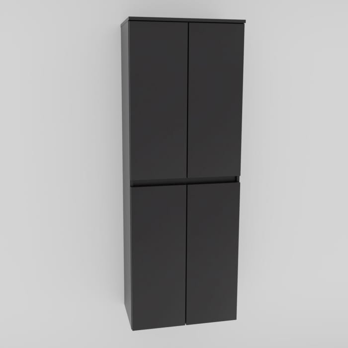 Puris Vora Hochschrank 60 cm mit 4 Türen und Wäscheauszug