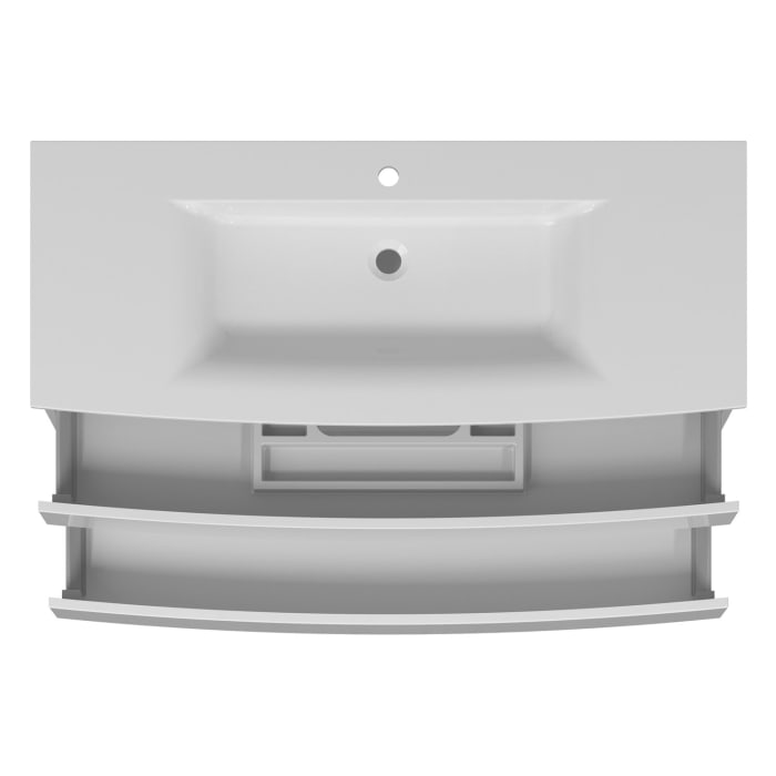 Puris Vora Badmöbel-Set 121,2 cm evermite Waschtisch mit Unterschrank