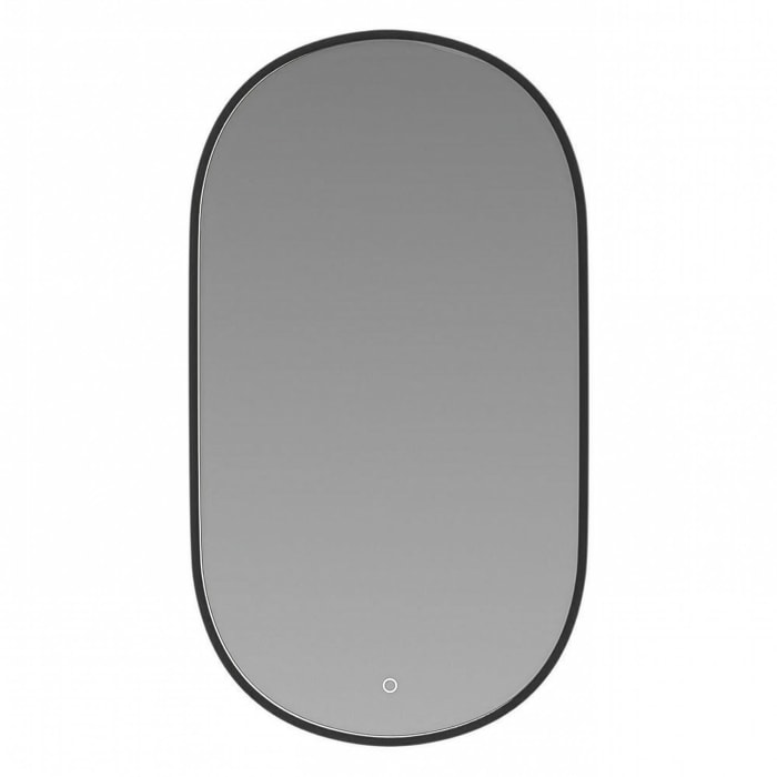 Puris Vora Flächenspiegel oval mit Spiegelheizung