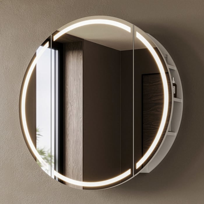 Puris Vora Spiegelschrank rund