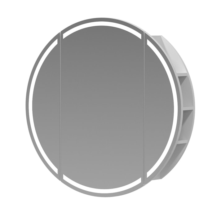 Puris Vora Spiegelschrank rund