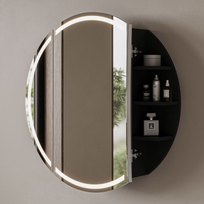 Puris Vora Spiegelschrank rund