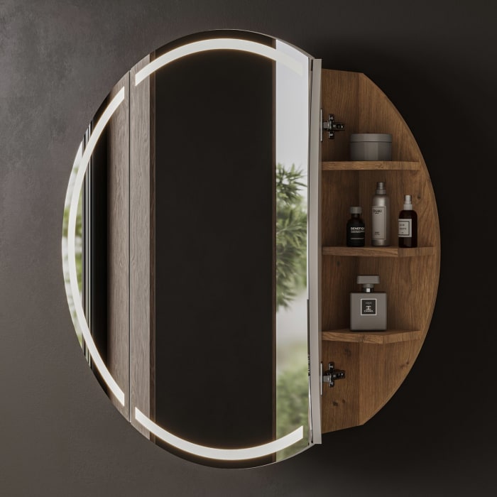 Puris Vora Spiegelschrank rund