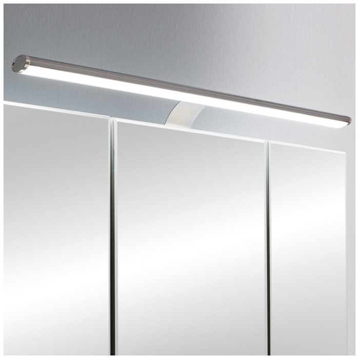 Puris Vuelta Spiegelschrank Serie A 70 x 15 x 64 cm mit LED-Aufbauleuchte