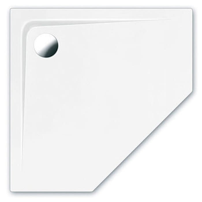 Repabad Arco Fünfeck Duschwanne 100 x 100 cm