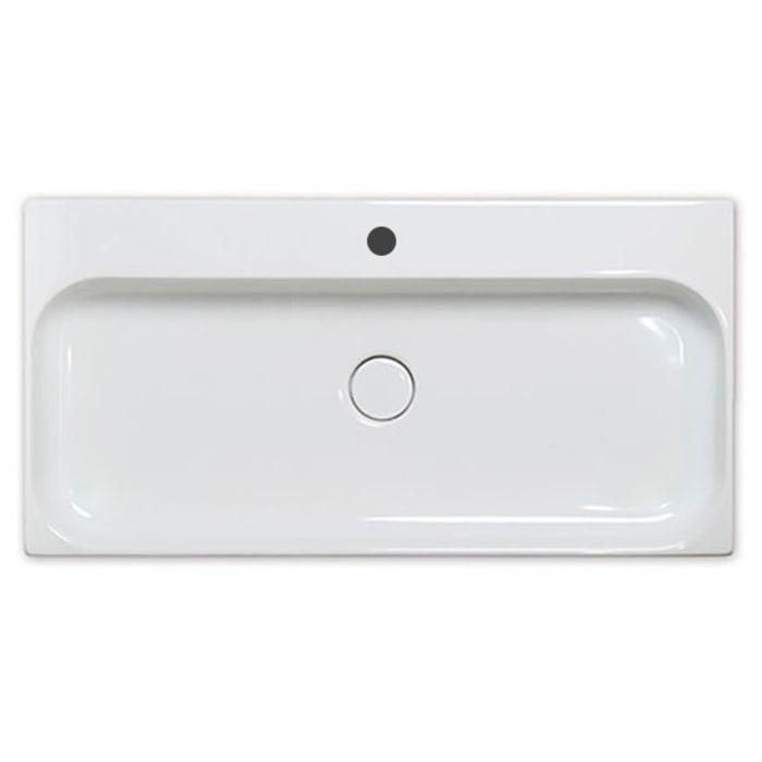 Repabad Livorno 60 Waschtisch mit 1 Hahnloch und verdecktem Überlauf