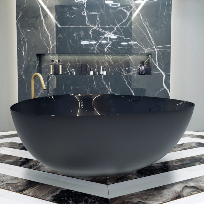 Riho Oviedo Solid-Wanne 160 x 160 x 54 cm