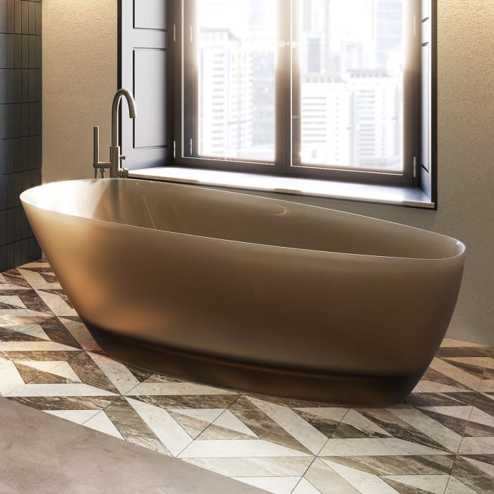 Riho Toledo freistehende Badewanne 158 x 110 cm